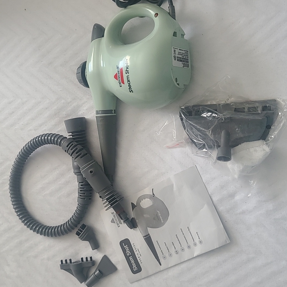 Bissell steam shot with accessories